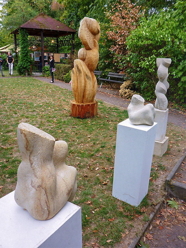 Budde-Haus und Skulpturengarten beteiligten sich in bewährter Form mit Ausstellungen, Lesungen und Aktionskunst.